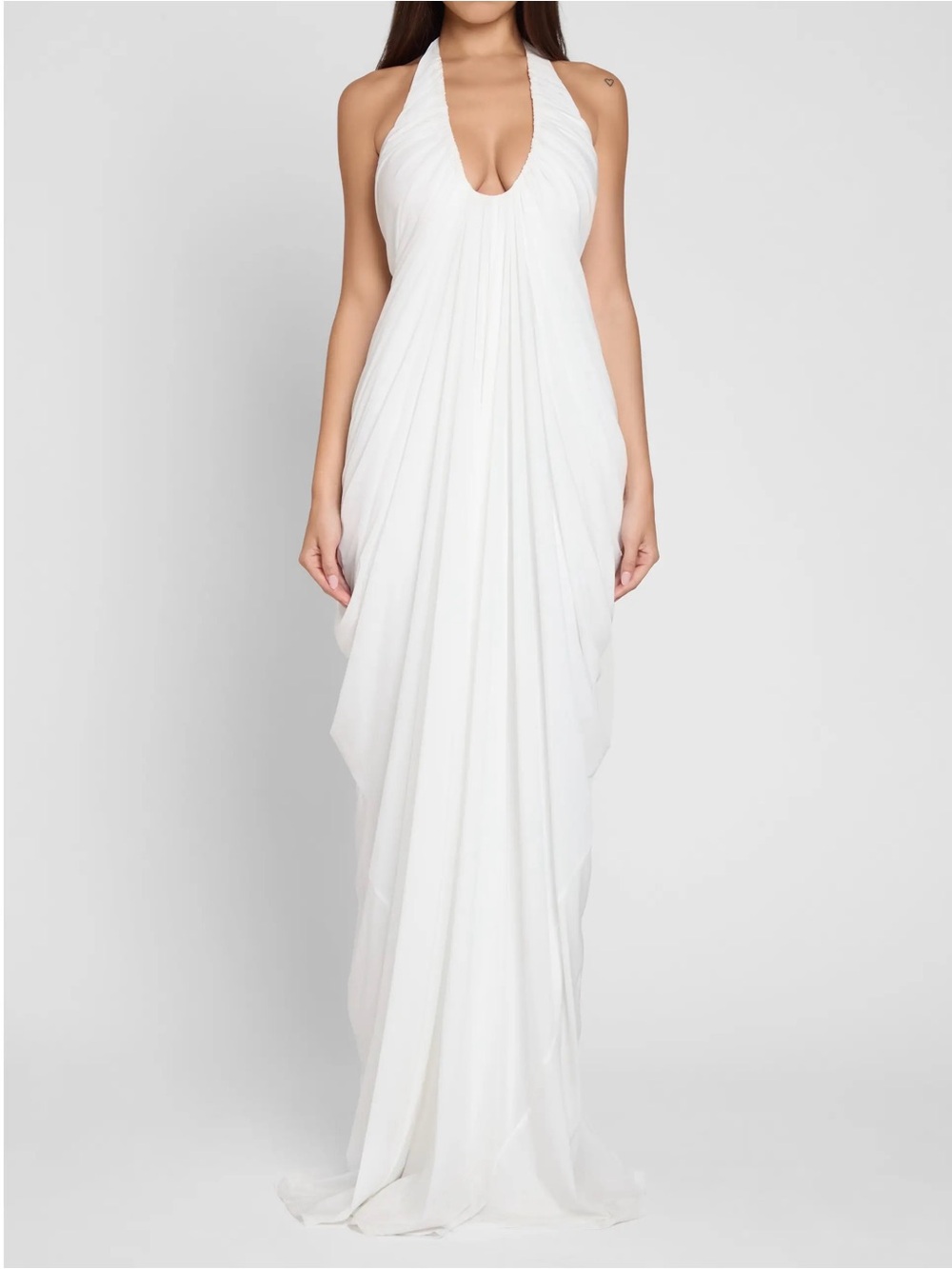 LEAU Cascade Drape Gown